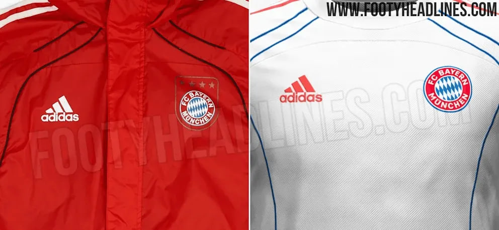 易游体育app：拜仁新赛季球衣谍照曝光，设计与14年前的训练服相似